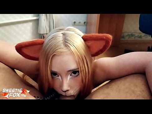 ❤️ Китсуне го проголта курот и сврши во устата Секс на mk.justindianpornx.ru ❌